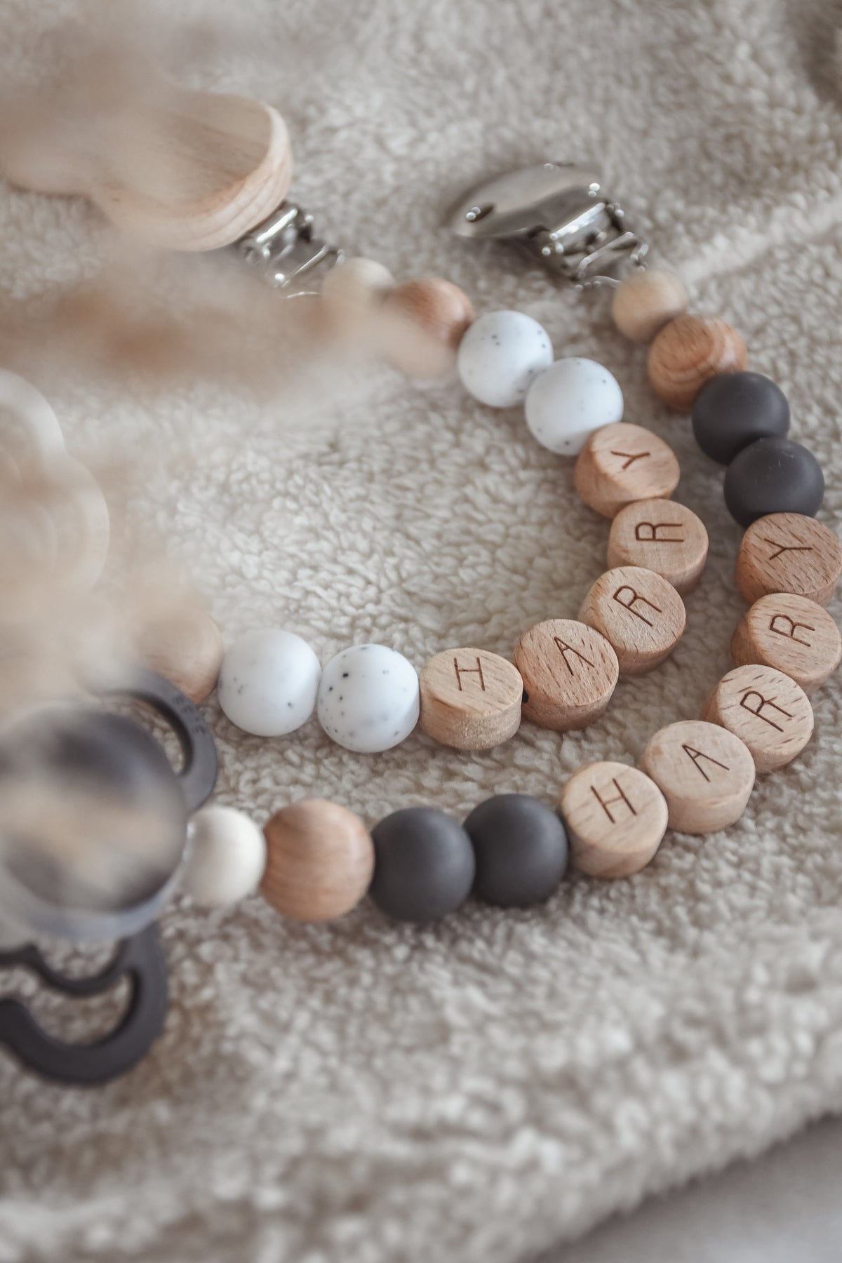 Napphållare med namn